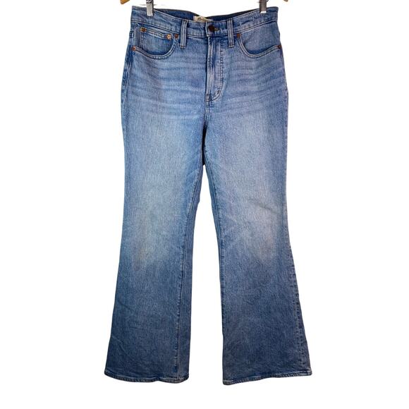 Madewell Women's Size 27 Medium Wash Perfect Vintage Flare Jeans - Picture 1 of 8